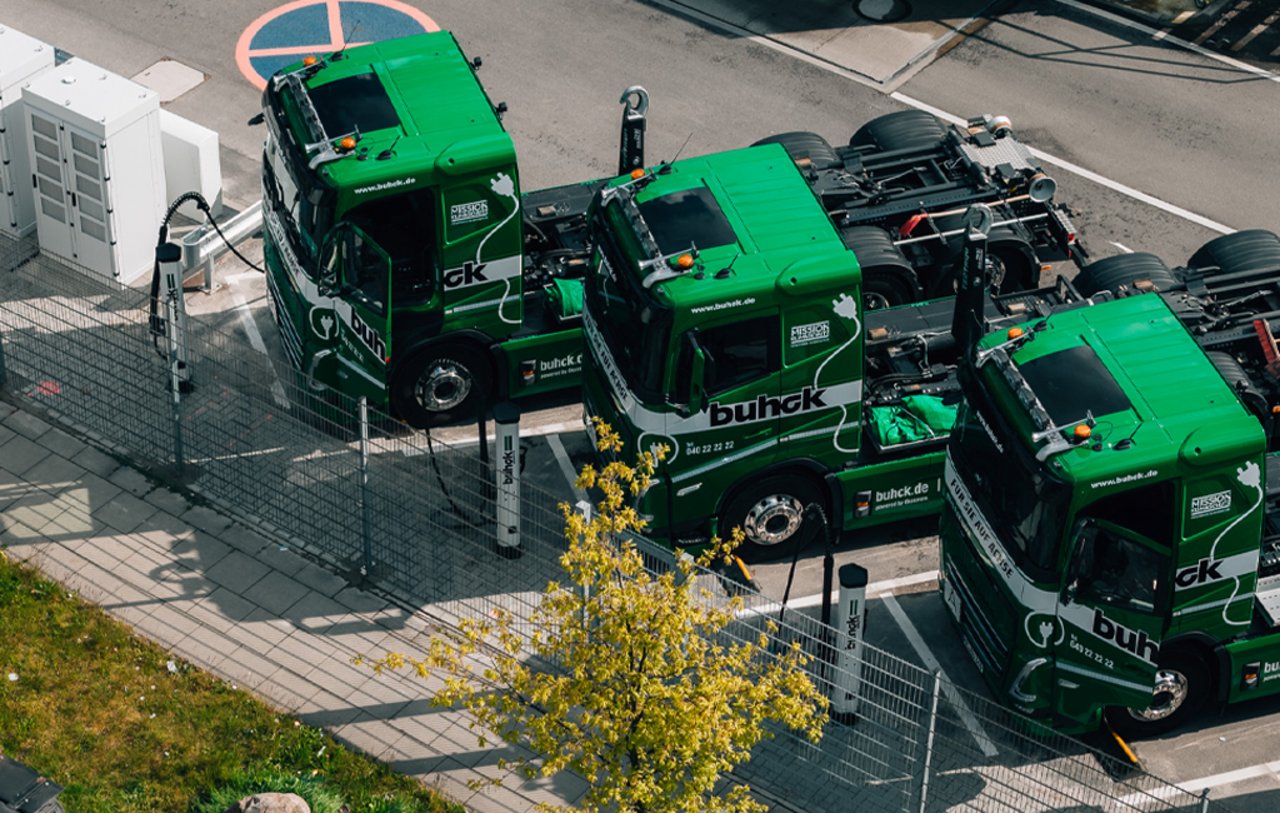 E-LKW der Buhck Grupp