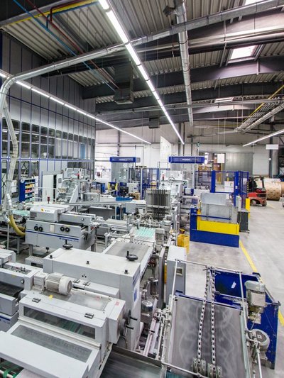 Bild von Fabrikhalle