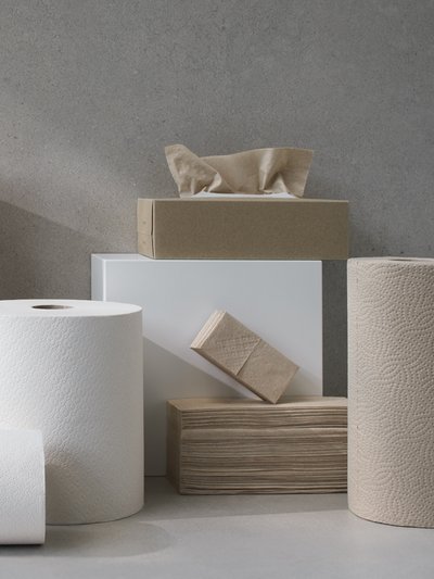 Foto von Hygieneprodukten