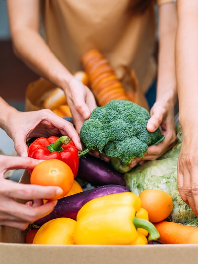 Bild von frischem Gemüse
