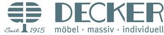 Unternehmenslogo der Möbelwerke A. Decker GmbH