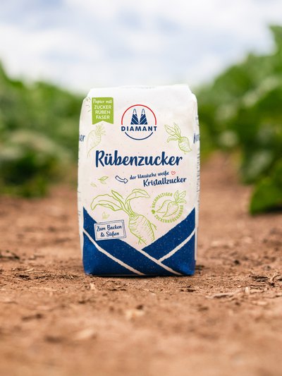 Eine Packung Rübenzucker von Pfeifer & Langen